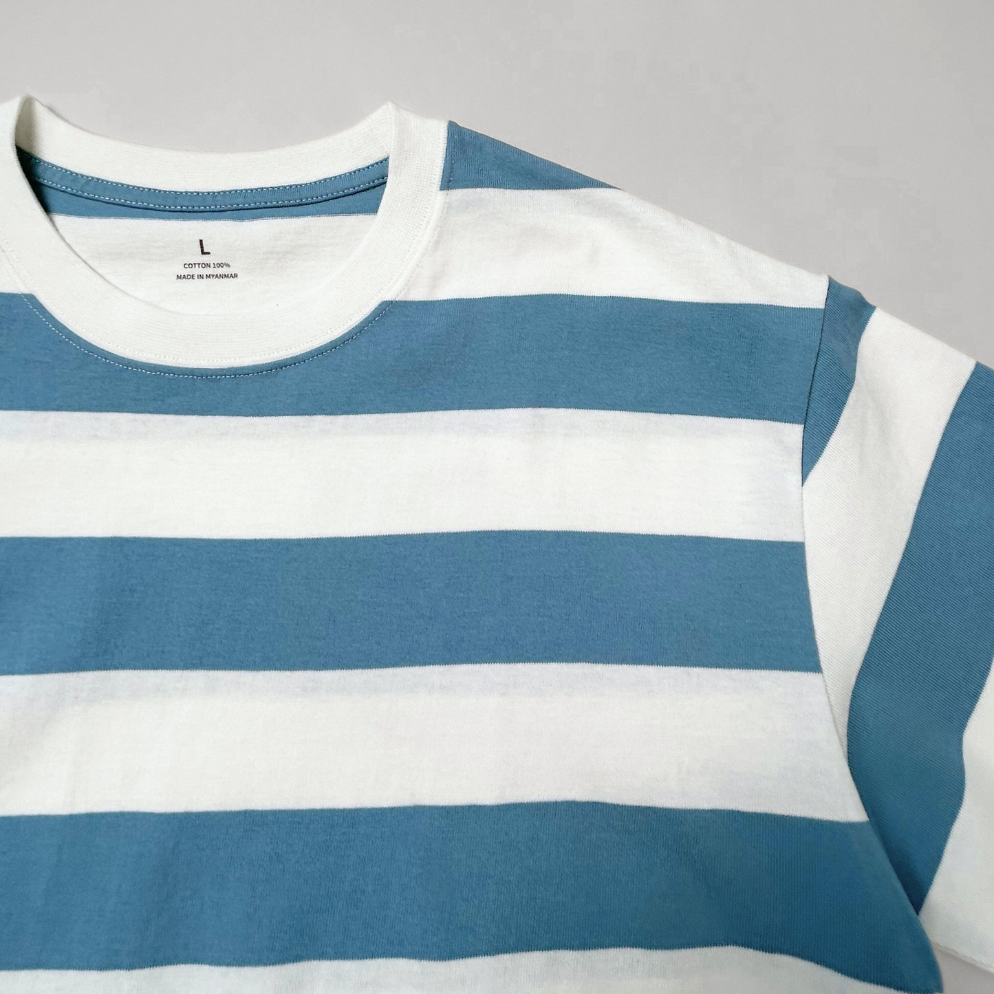 綿100% BIG Tシャツ(ボーダー)