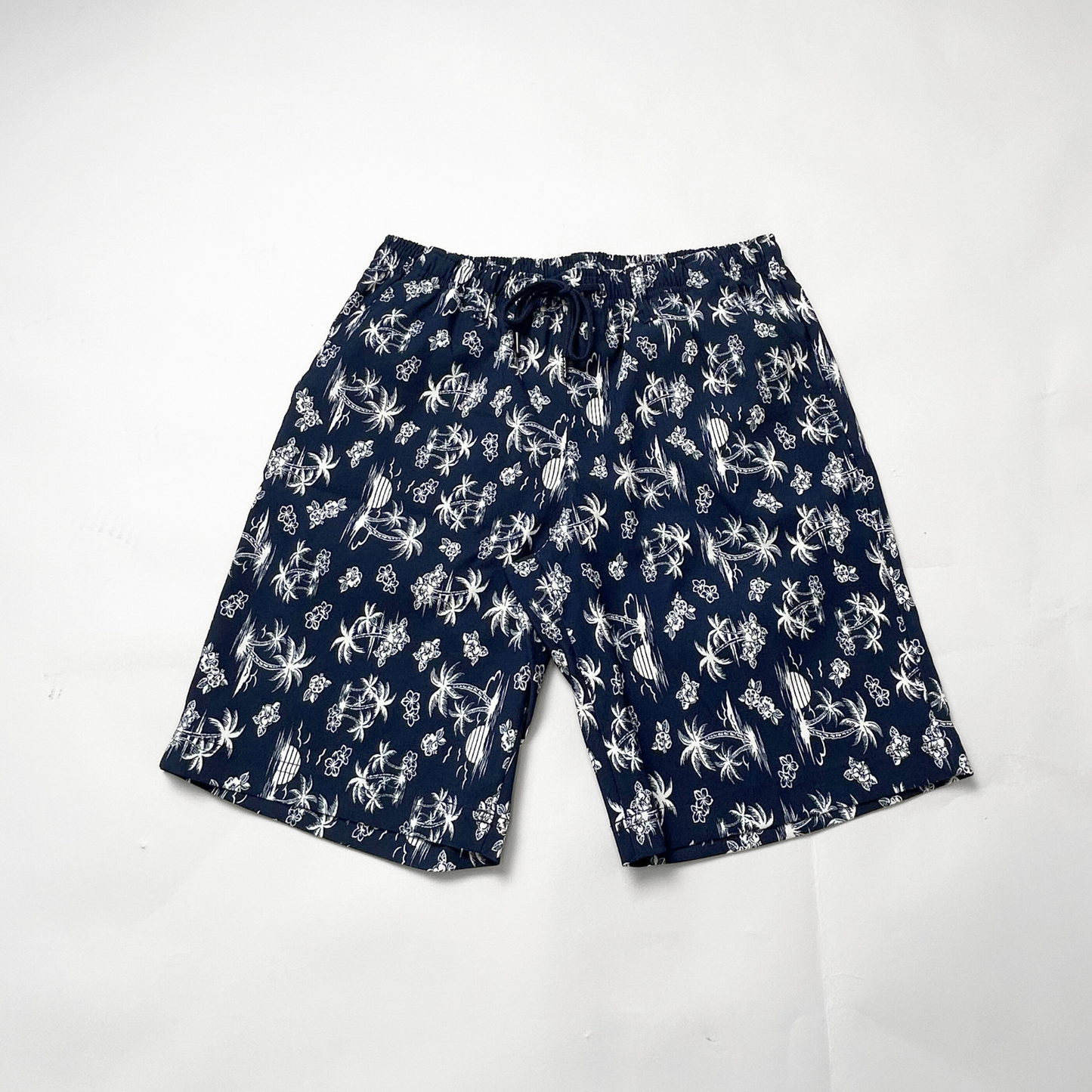 NOBIRUNOストレッチショートパンツ(総柄)