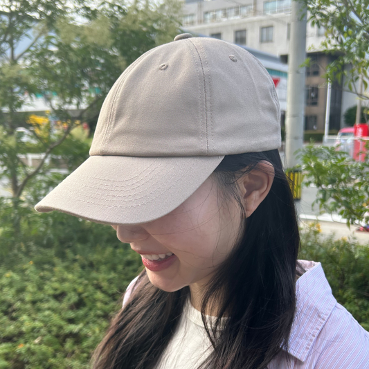 コットンツイルキャップ6パネル