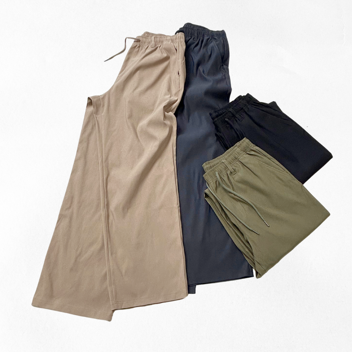 NOBIRUNOストレッチパンツ(ワイド)