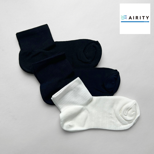 AIRITYソックスリッチェルハーフ(メッシュ)