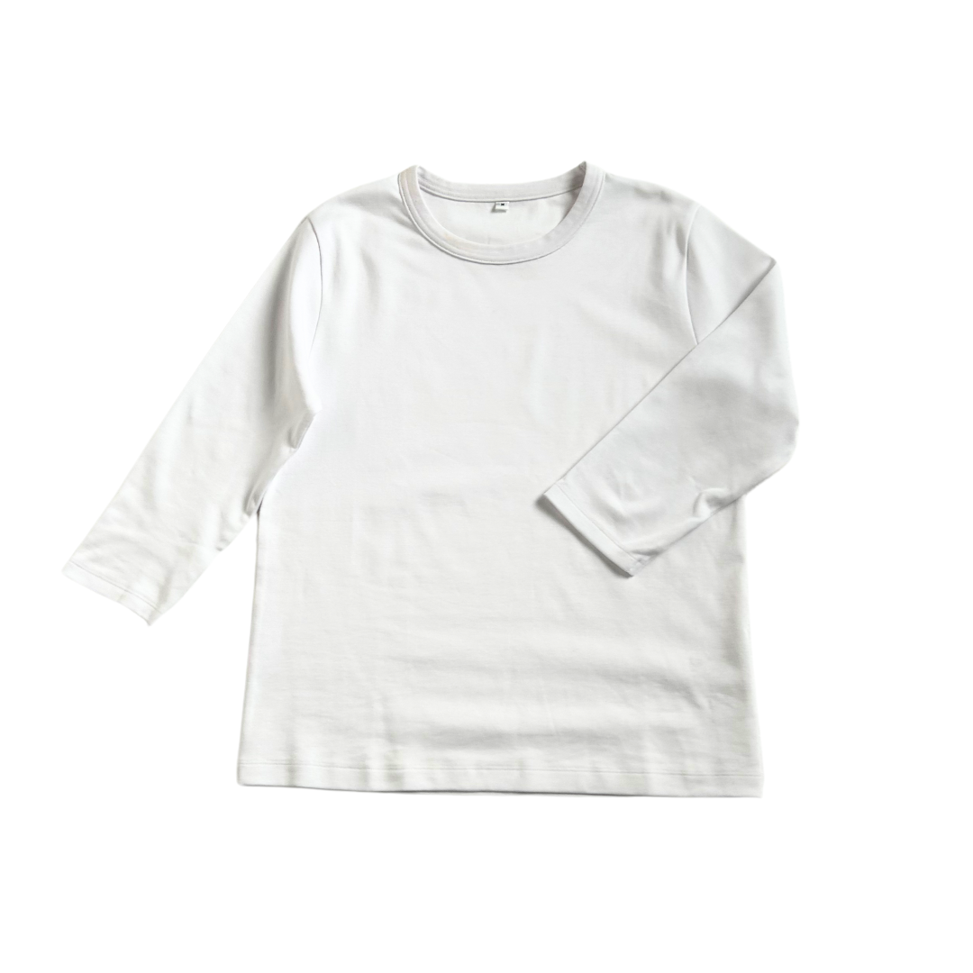 プレミアムファインコットンTシャツ(7分袖)