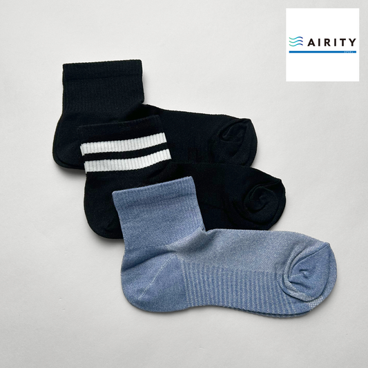 AIRITYソックスハーフスニーカー(メッシュ)