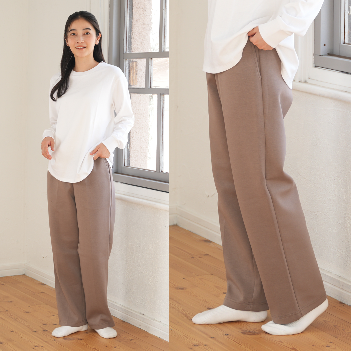 エアリーストレッチパンツ