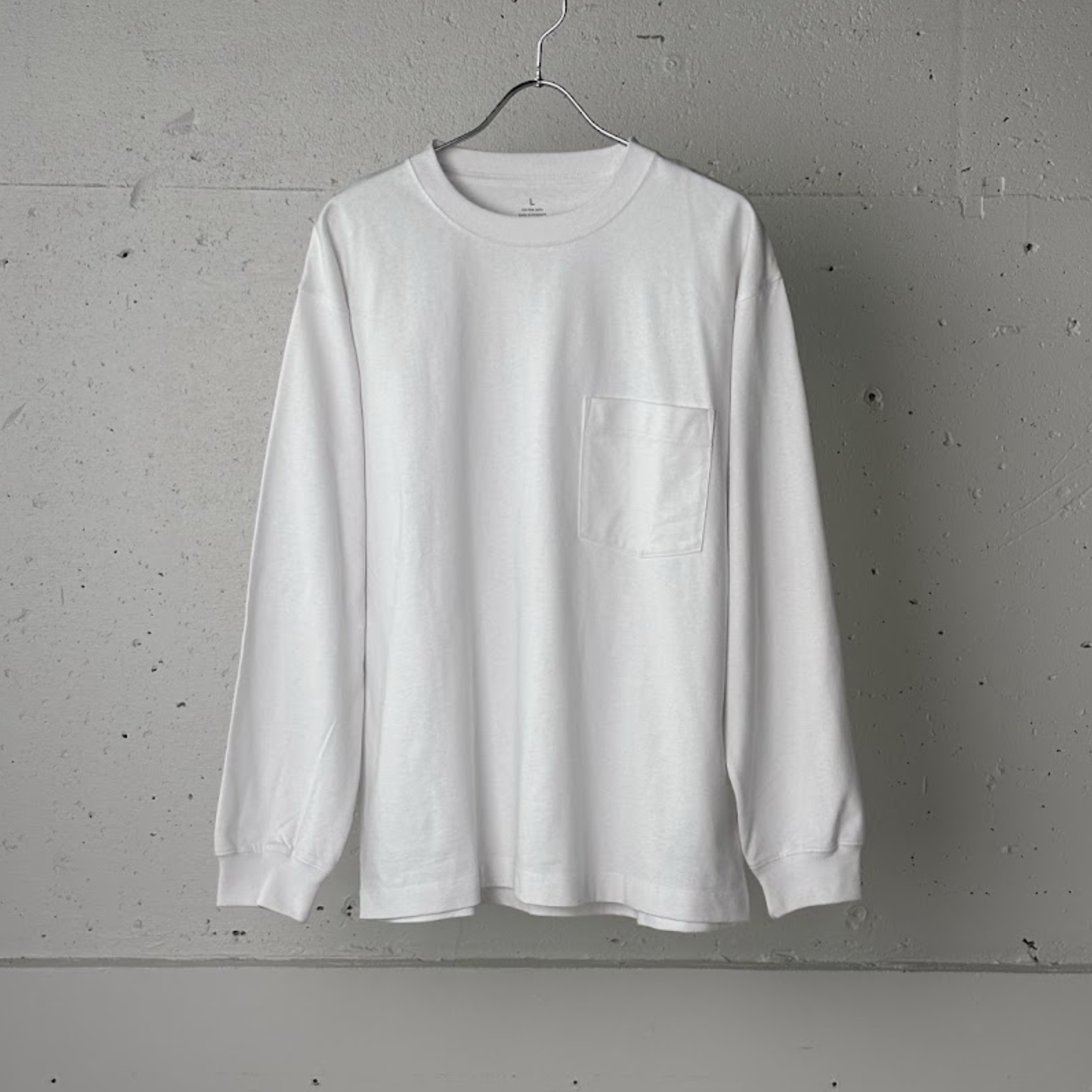 綿100%BIG Tシャツ(長袖)