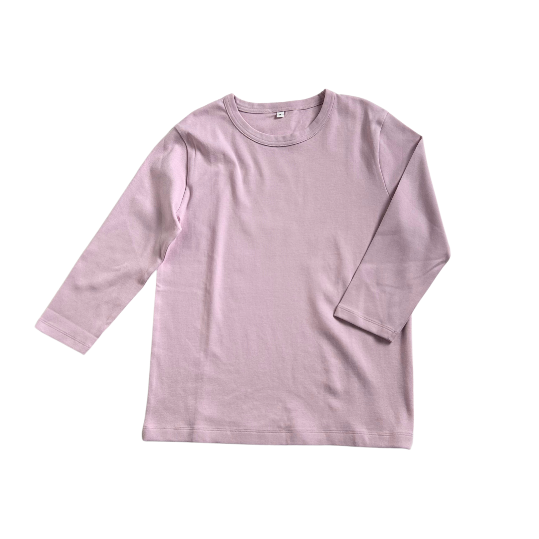 プレミアムファインコットンTシャツ(7分袖)