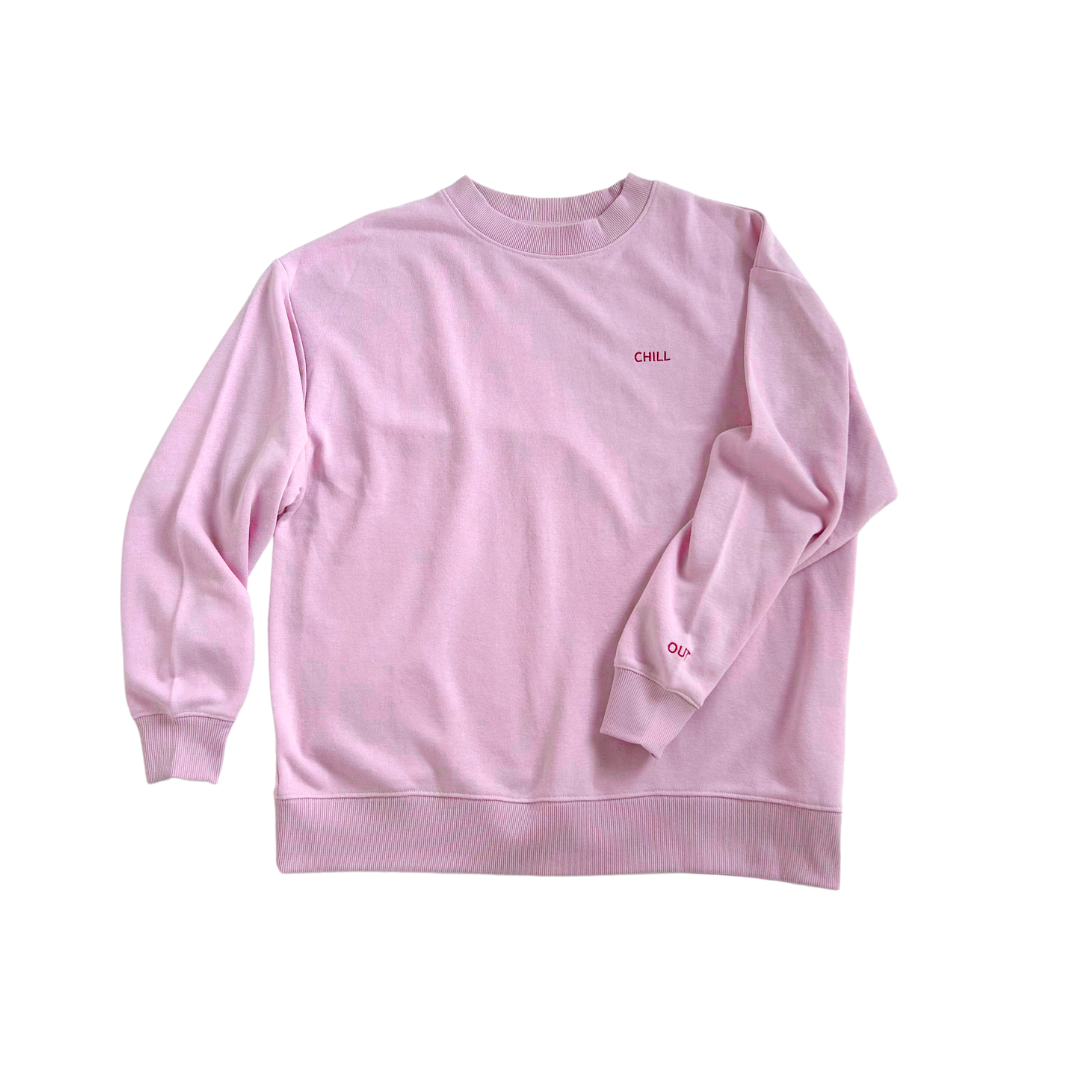 らくにのびーるストレッチスウェットプルオーバー