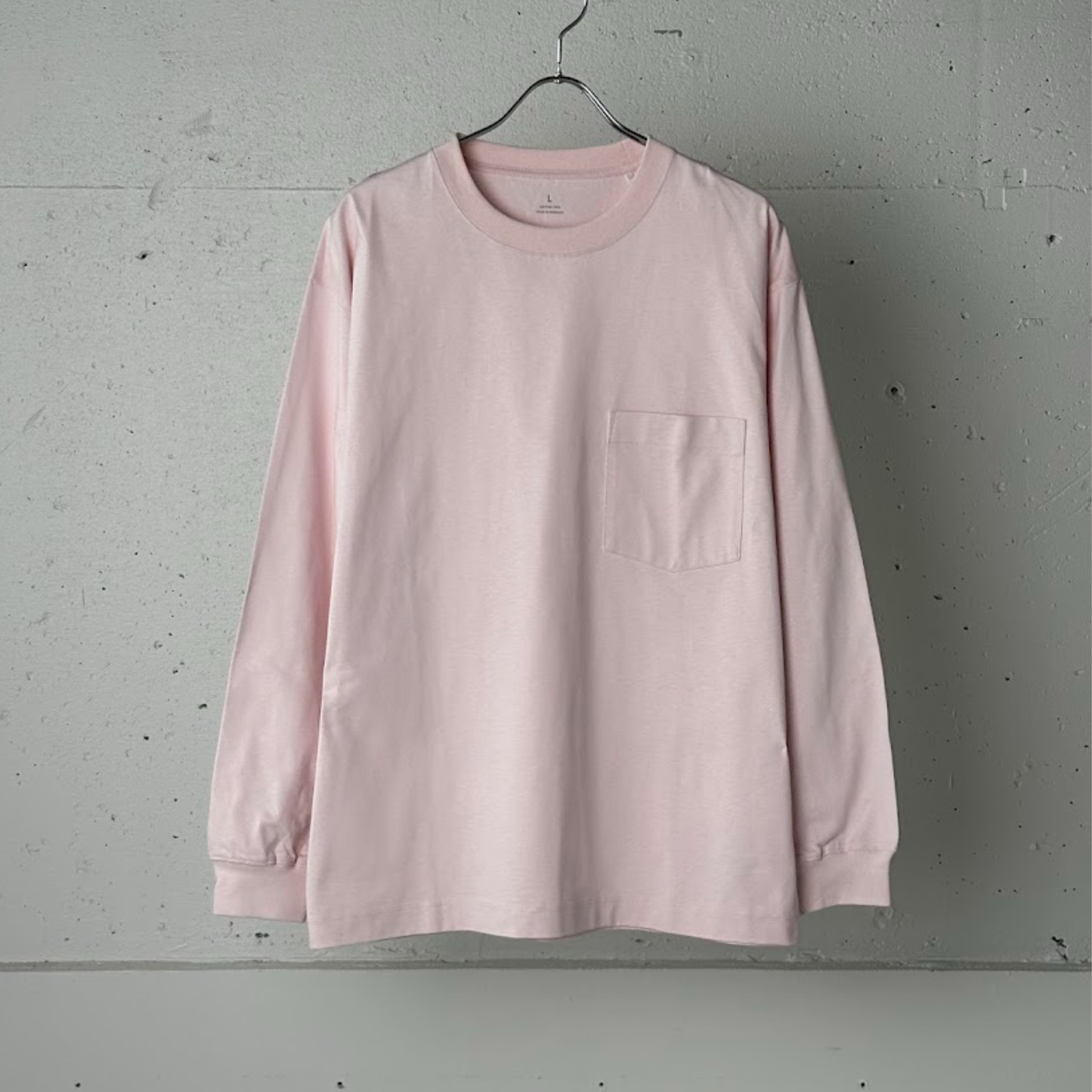 綿100%BIG Tシャツ(長袖)