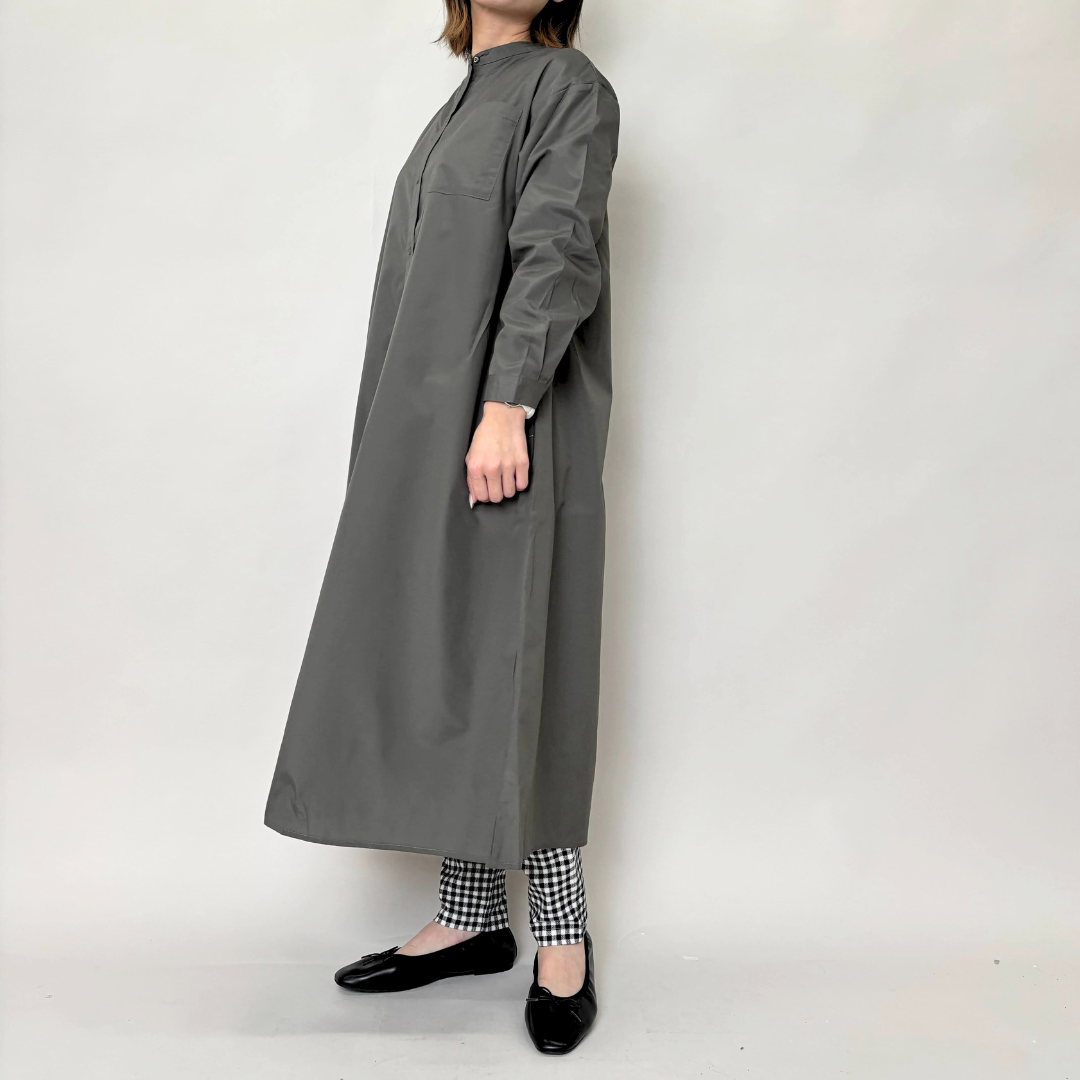 WOMEN シャツワンピース(前開き)