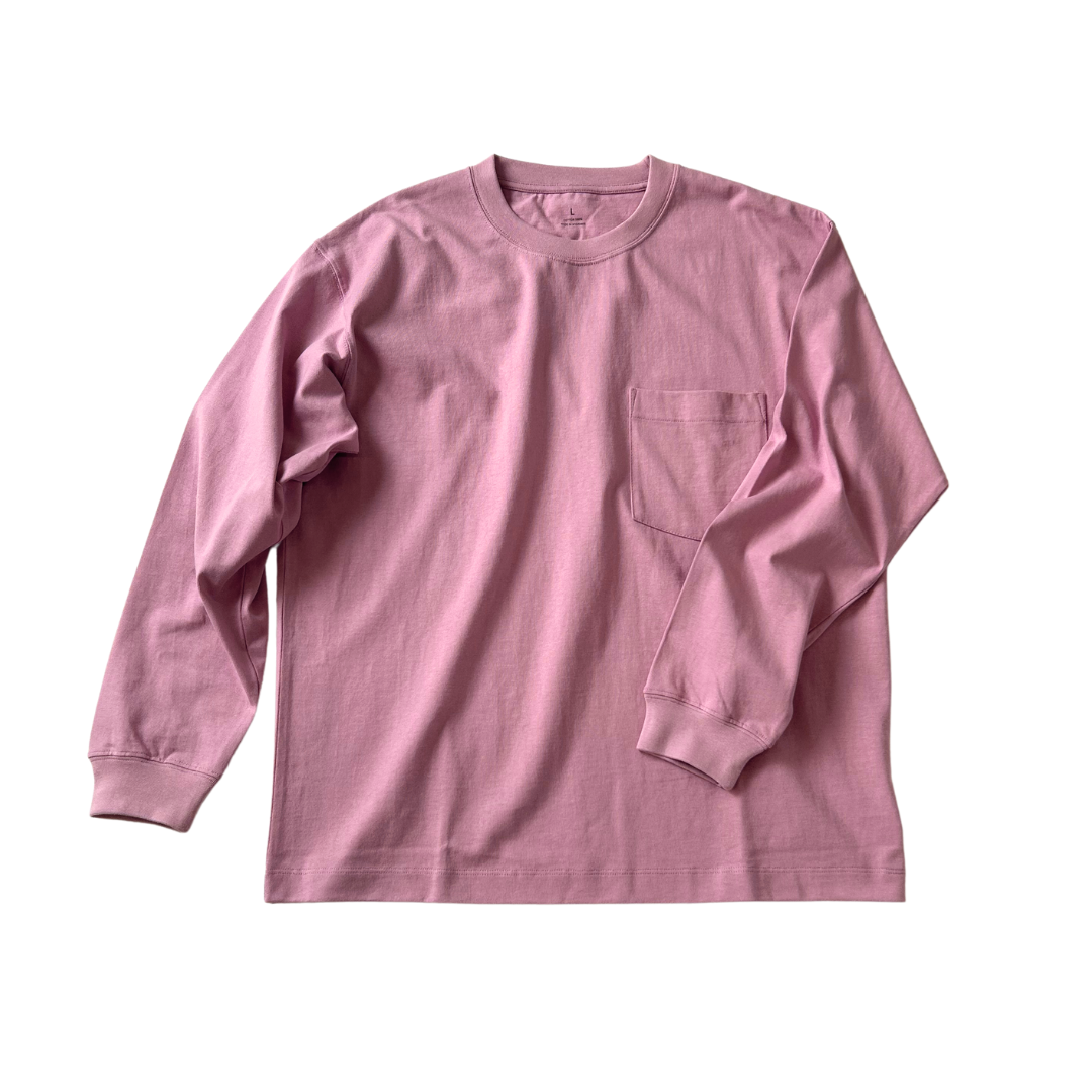 MEN 綿100%BIGTシャツ(長袖)