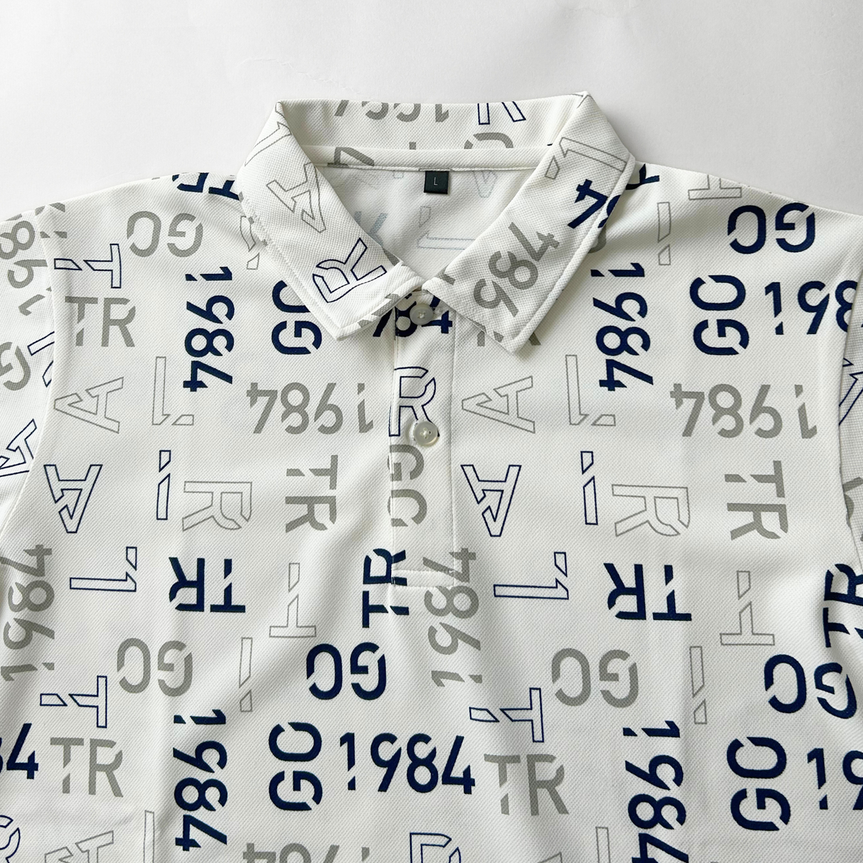 ドライBIGポロシャツ(プリント)