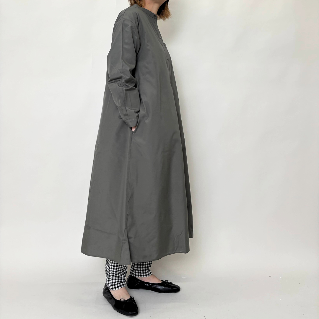 WOMEN シャツワンピース(前開き)