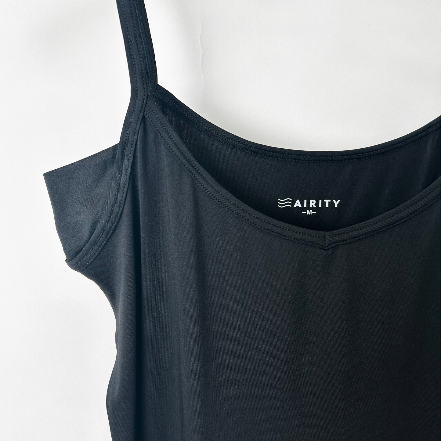 WOMEN AIRITY汗取り付ナイロンキャミソール
