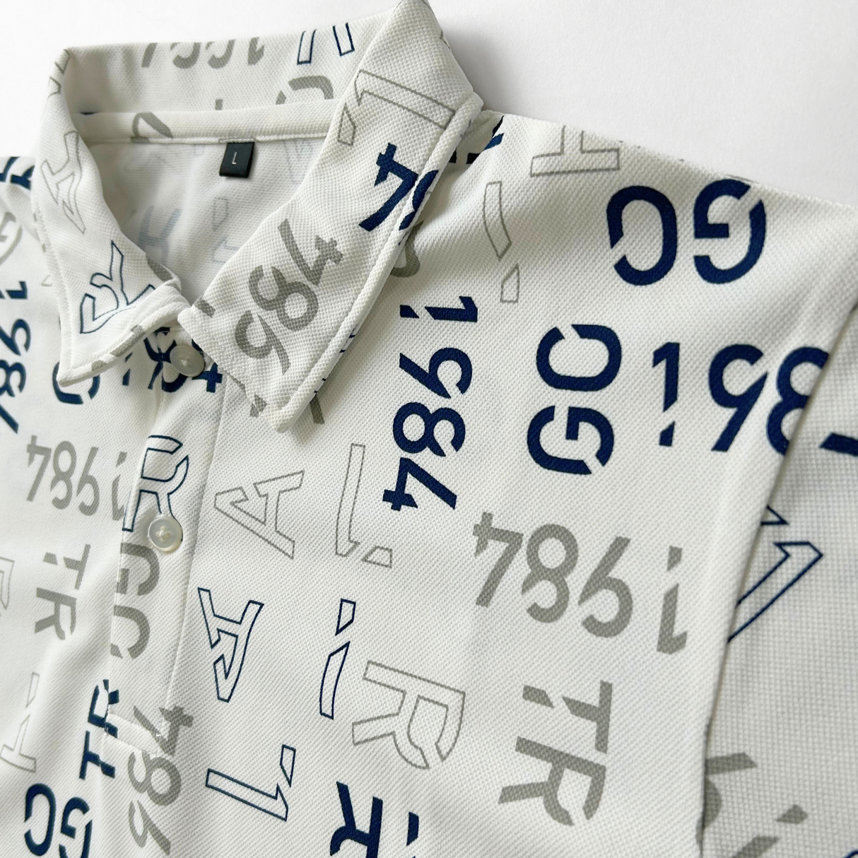 ドライBIGポロシャツ(プリント)