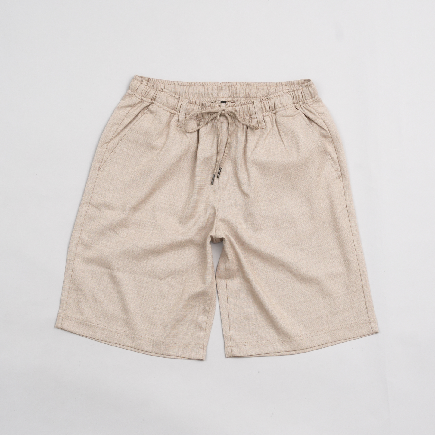 NOBIRUNOストレッチショートパンツ(リネンライク)