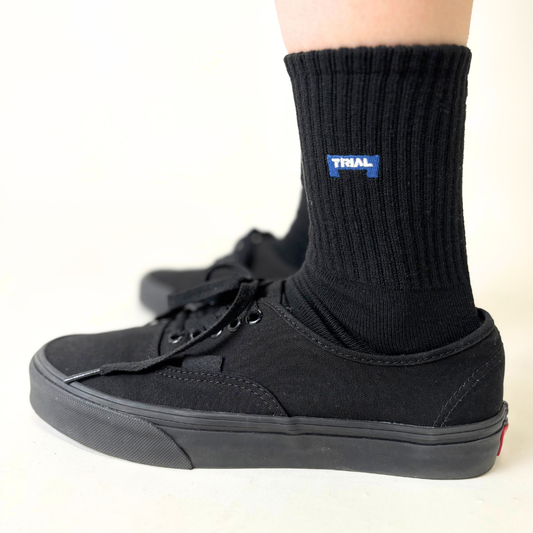 ロゴ刺繍ショートソックス(TRAIL)