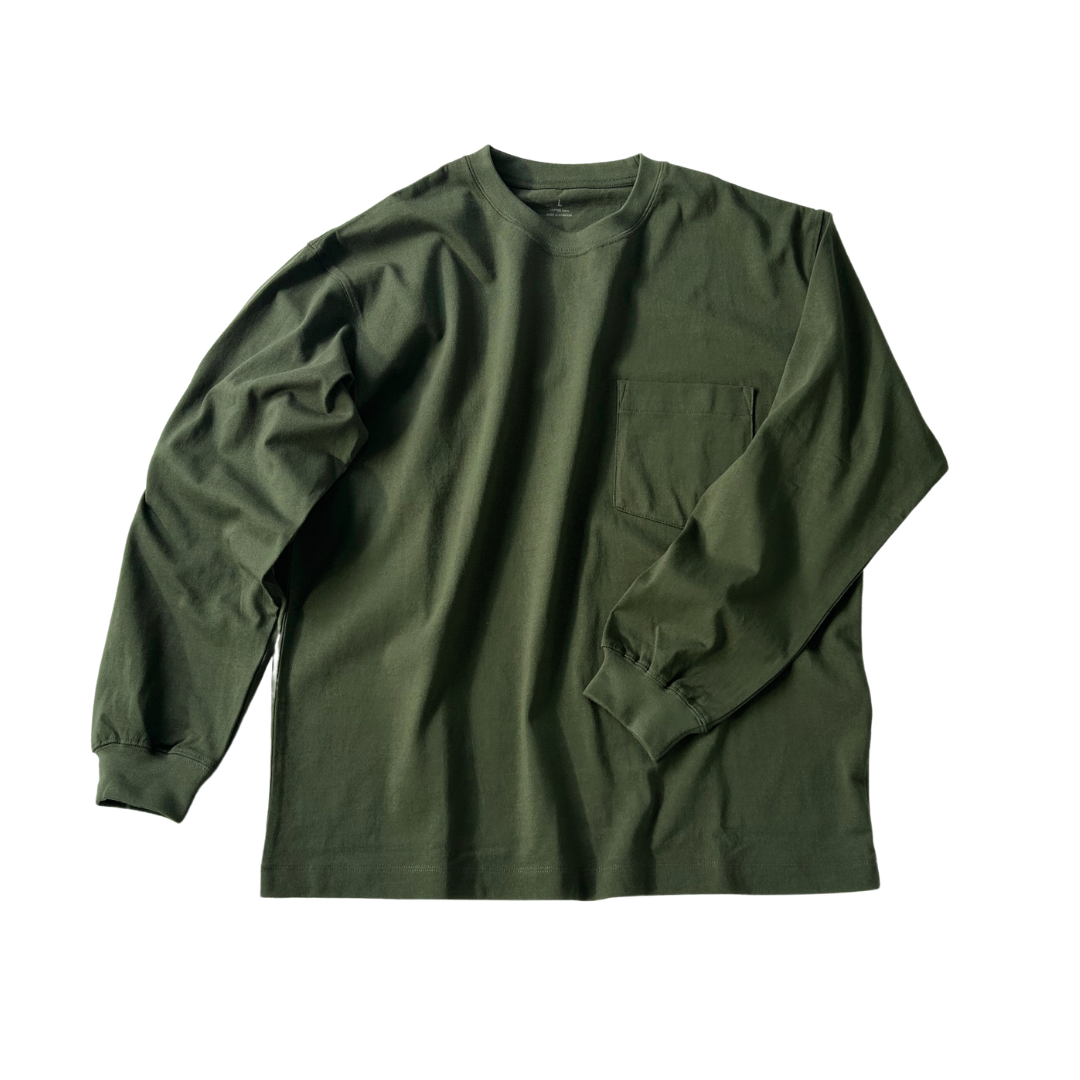 MEN 綿100%BIGTシャツ(長袖)