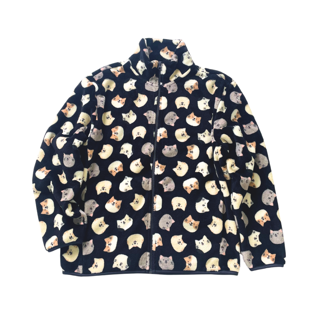 シルキーフリースジャケット 総柄(2024年モデル)