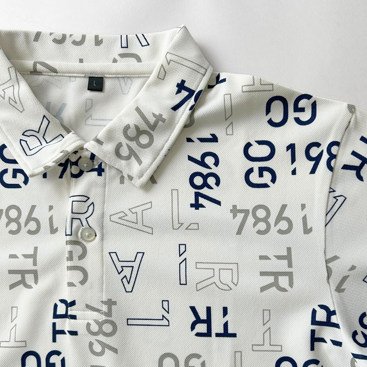 ドライBIGポロシャツ(プリント)