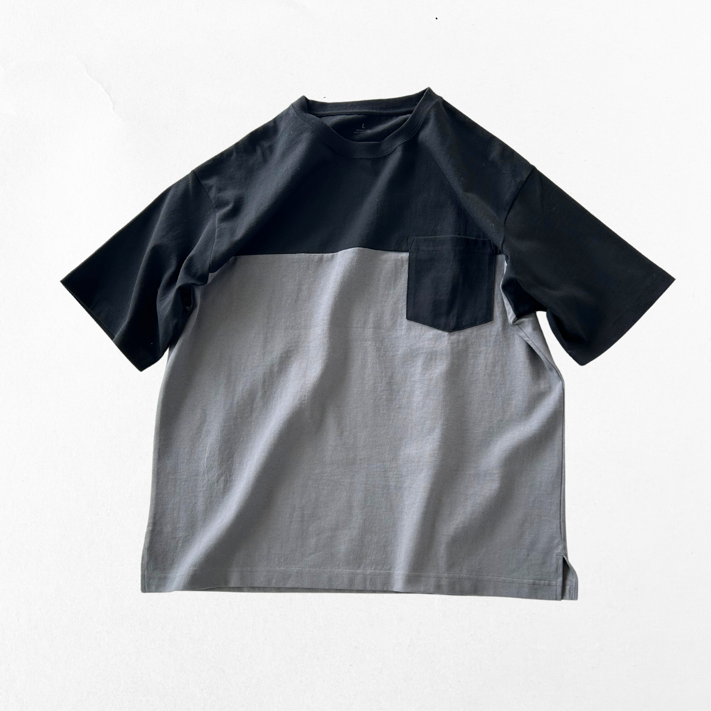 綿100% BIG Tシャツ (切替)