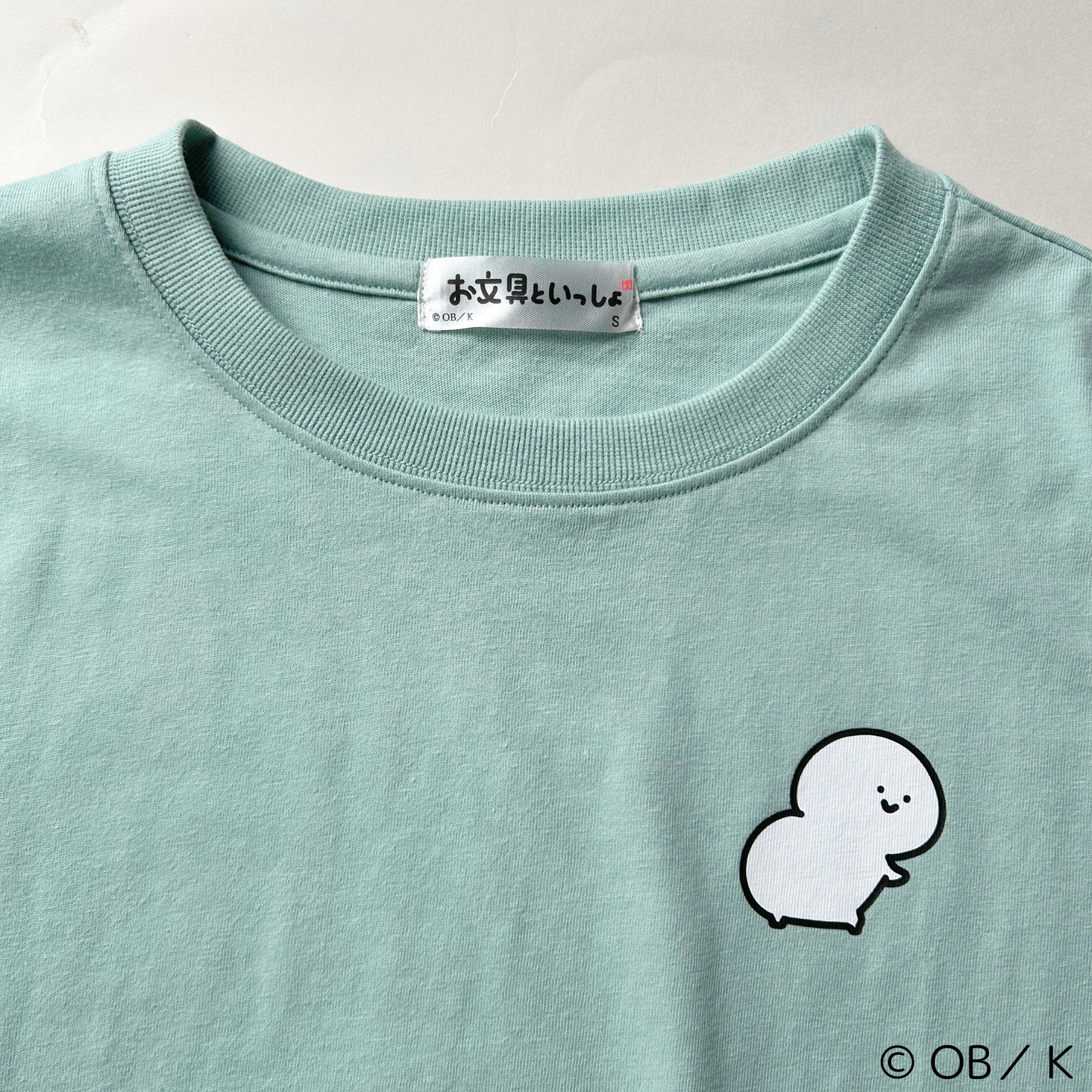 お文具さん胸ロゴ半袖Tシャツ