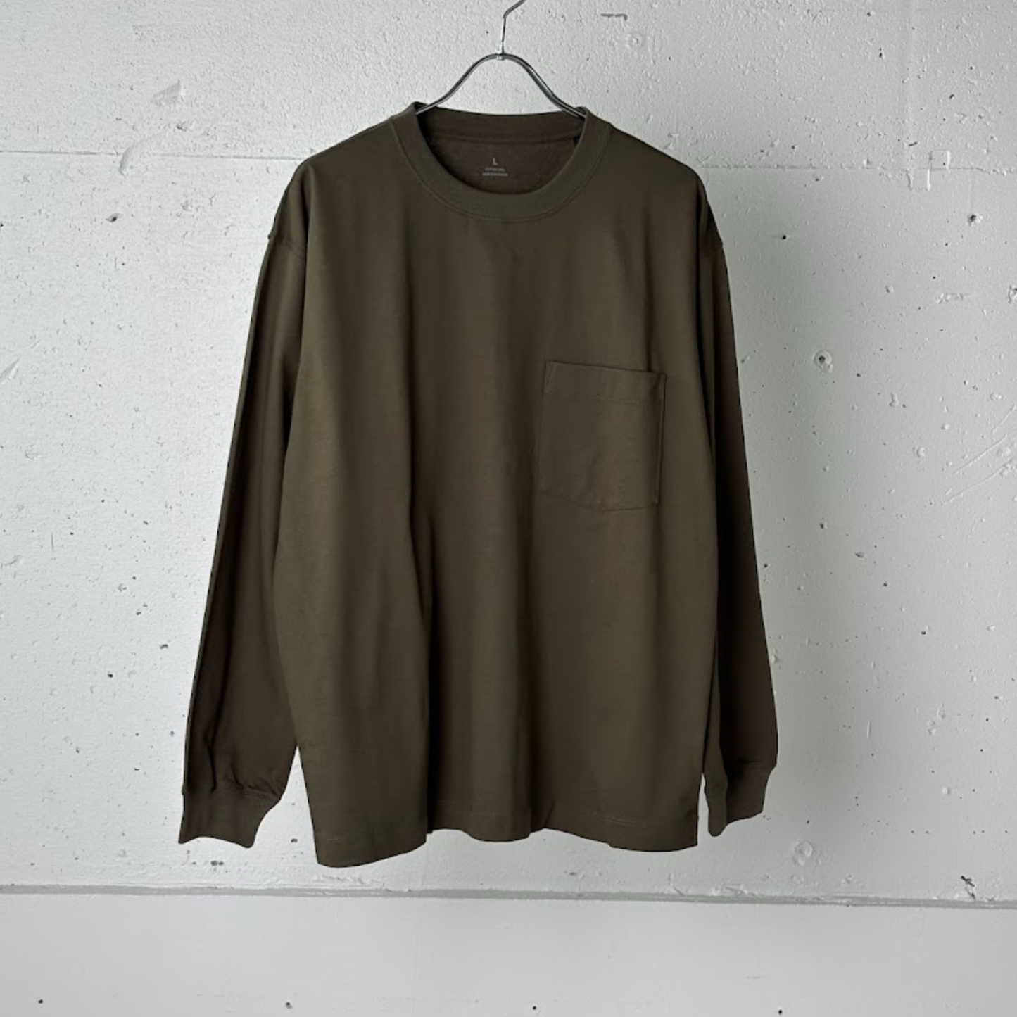 綿100%BIG Tシャツ(長袖)