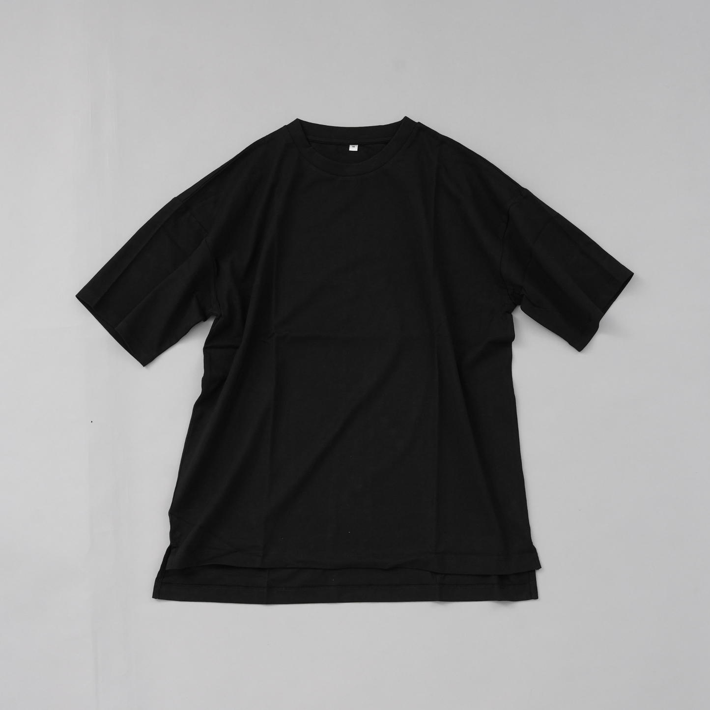 WOMEN 綿100%ワイドスリットTシャツ