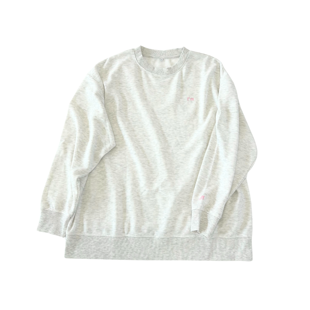 らくにのびーるストレッチスウェットプルオーバー