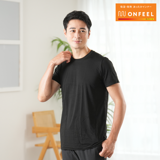 【ONFEEL】クルーネックインナーT/半袖