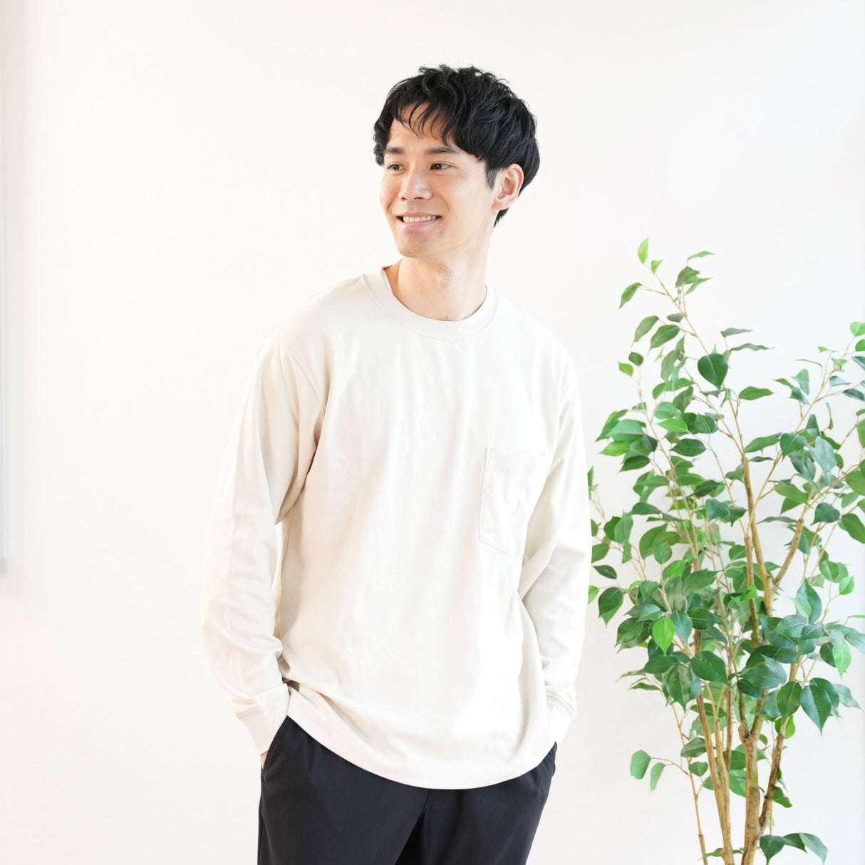 エアリティオーバーサイズTシャツ(長袖)