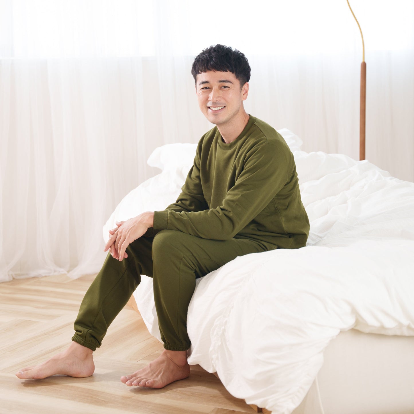 裏起毛上下スウェット
