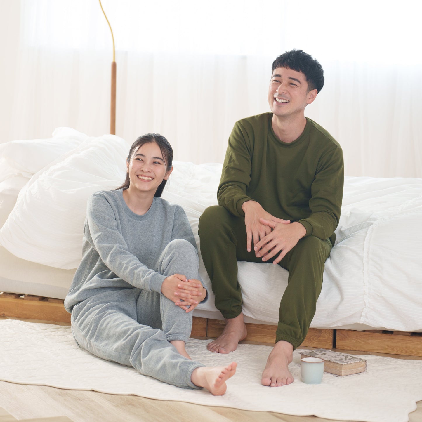 裏起毛上下スウェット