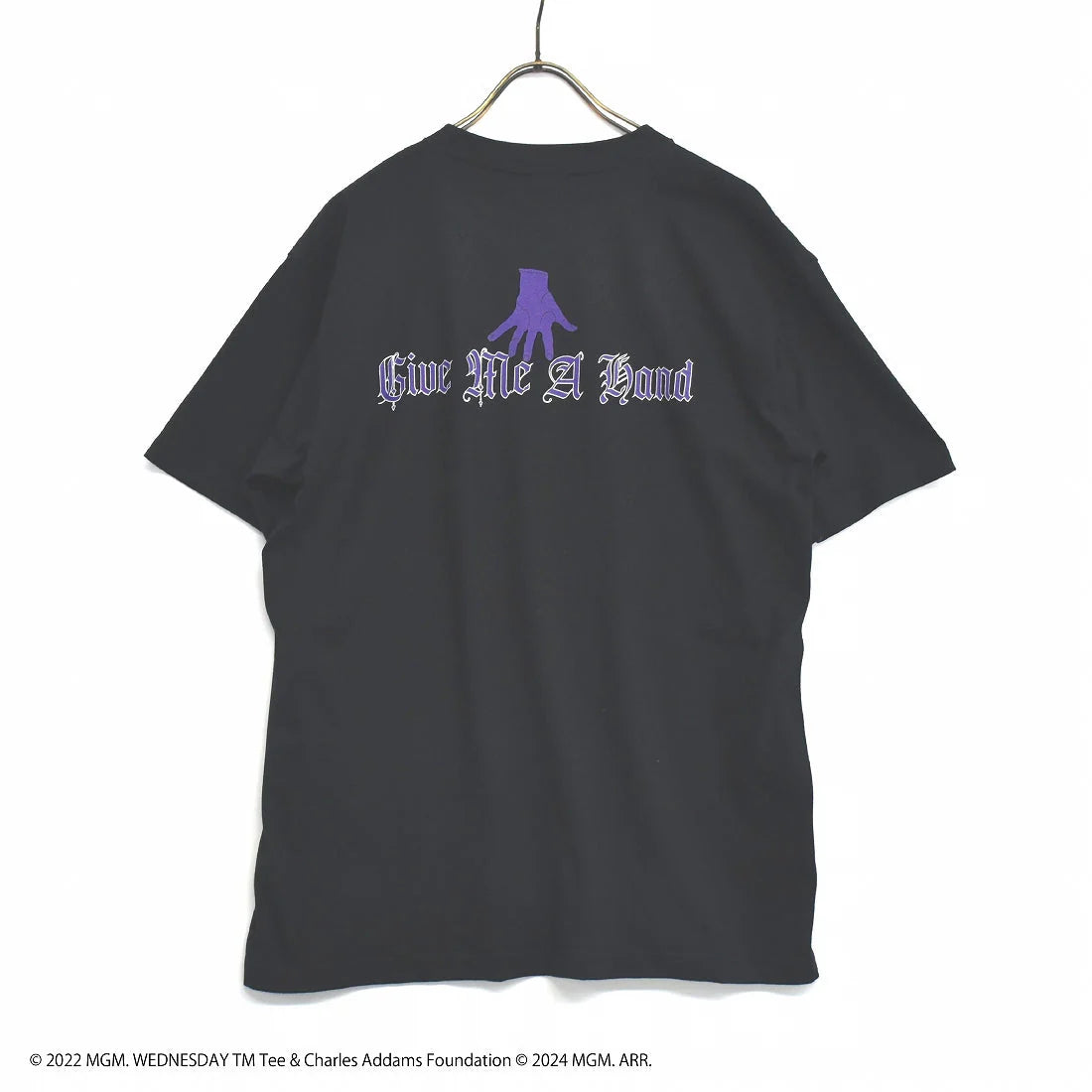 ウェンズデイA柄半袖Tシャツ
