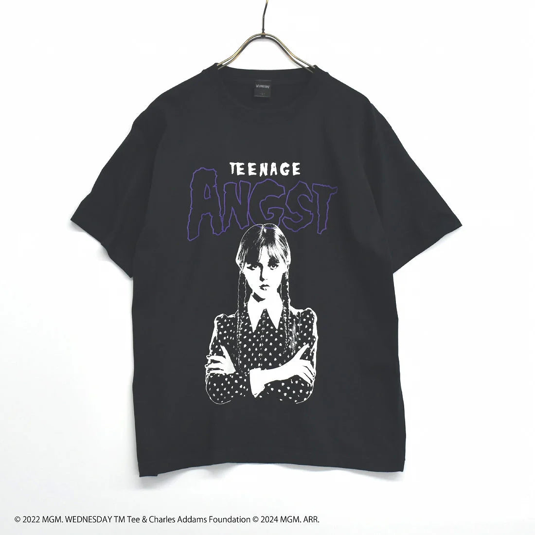 ウェンズデイB柄半袖Tシャツ