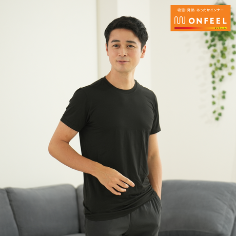 【ONFEEL】クルーネックインナーT/半袖