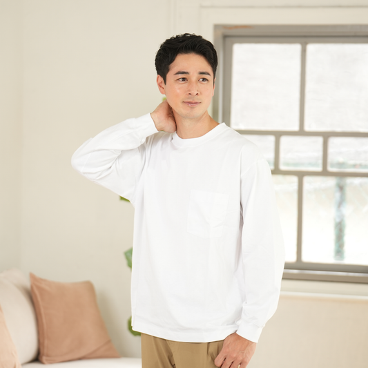 綿100％BIG Tシャツ(長袖)