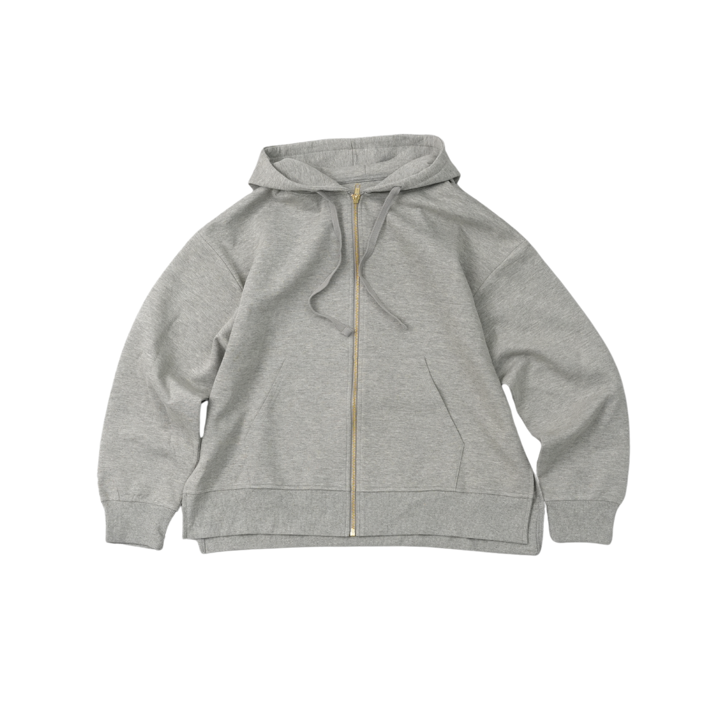 【AIRY】ストレッチ スウェット ジップパーカー