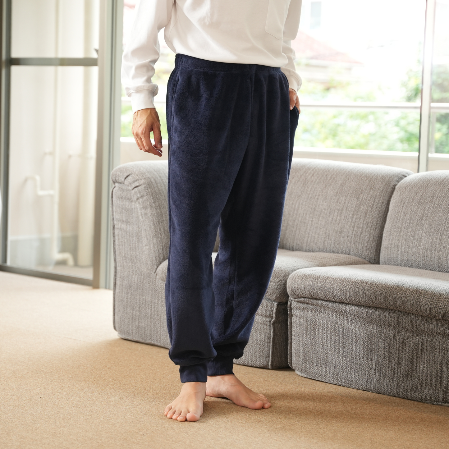 シルキーフリースパンツ