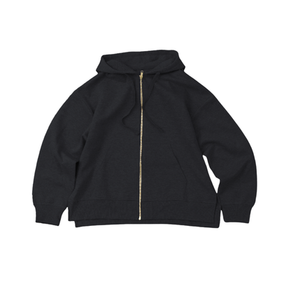 【AIRY】ストレッチ スウェット ジップパーカー