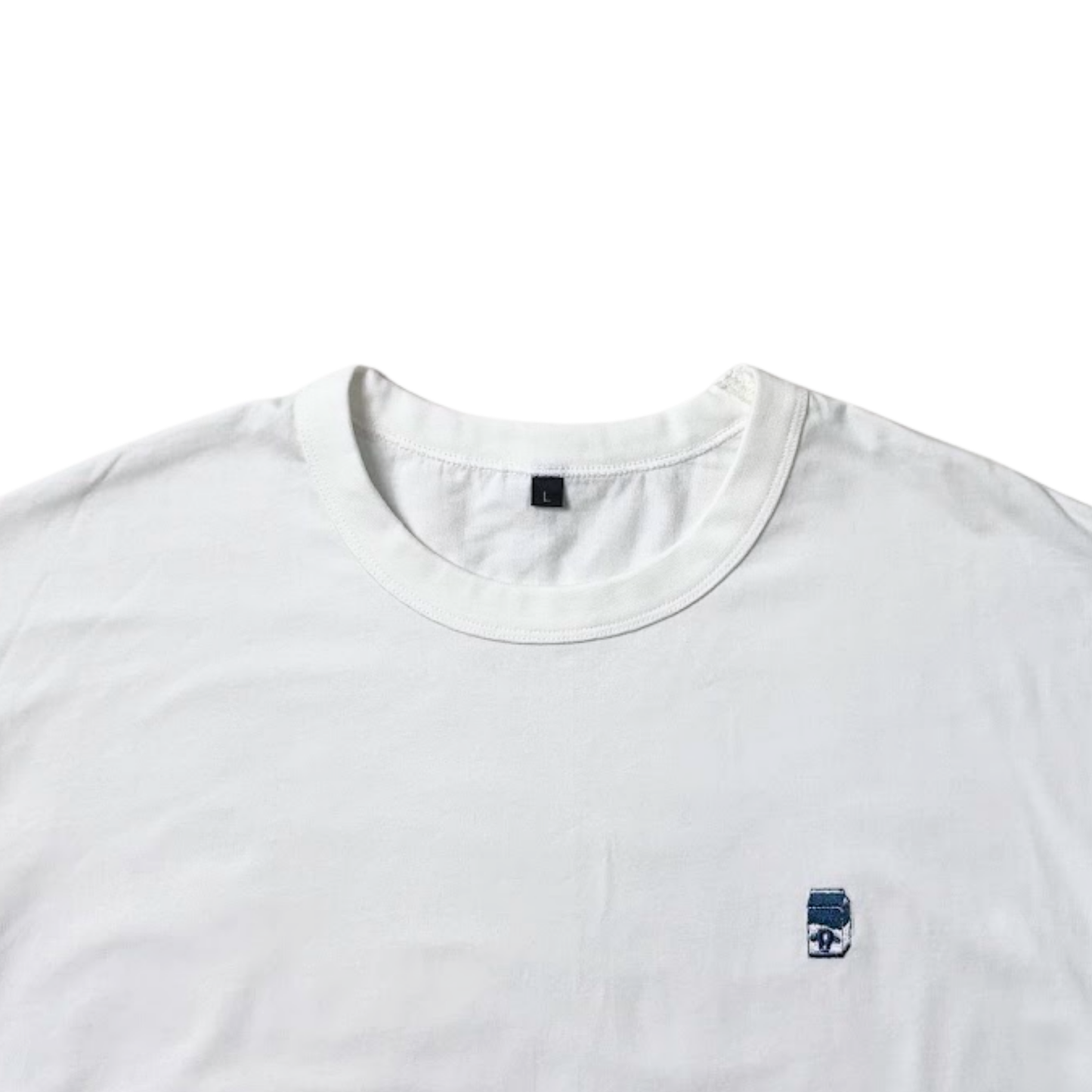 綿100%刺繍Tシャツ(長袖)