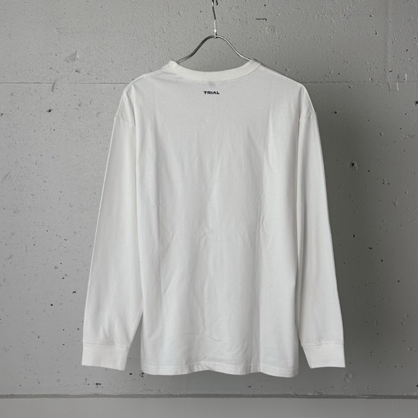 綿100%刺繍Tシャツ(長袖)