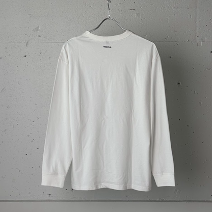 綿100%刺繍Tシャツ(長袖)