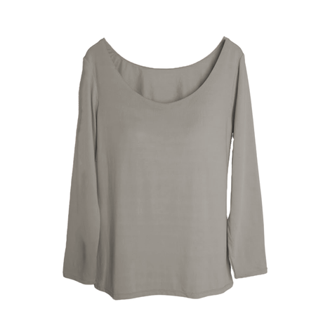 【ONFEEL】両面起毛ブラトップ長袖