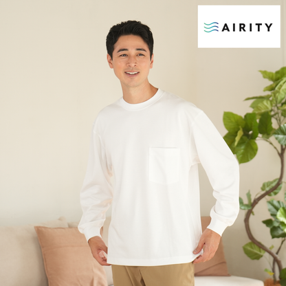 【AIRITY】エアリティー オーバーサイズ Tシャツ(長袖)