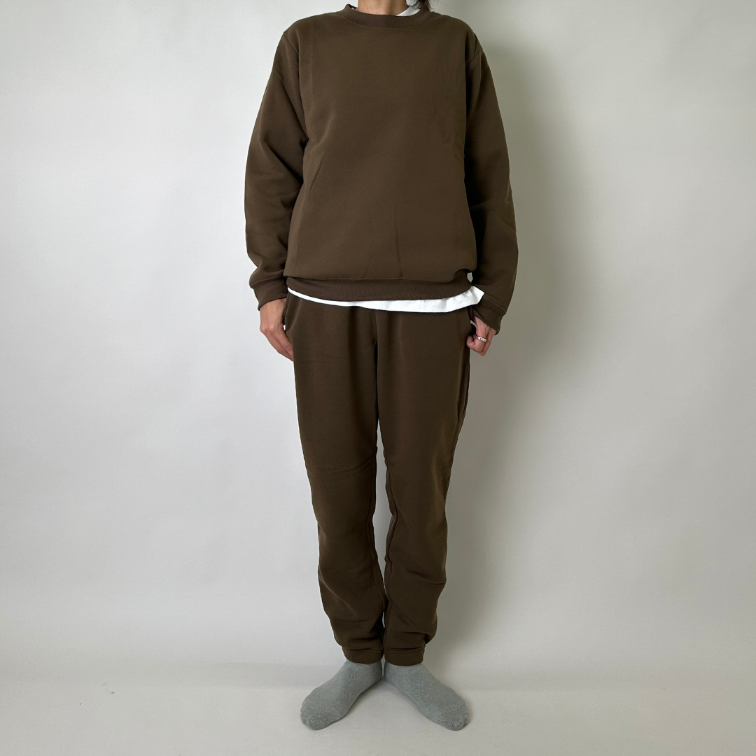 UNISEX 裏起毛上下スウェット