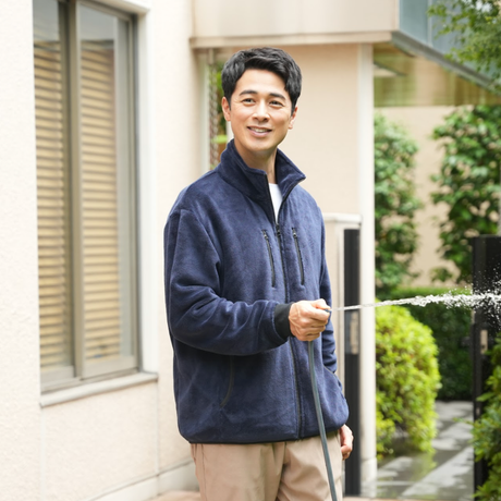 シルキーフリースユーティリティジャケット