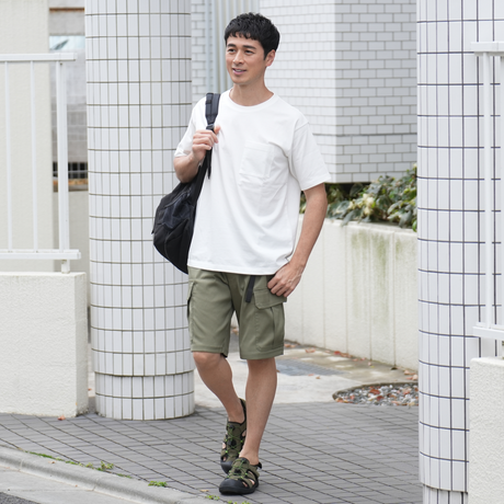 NOBIRUNOストレッチショートパンツ（カーゴ）