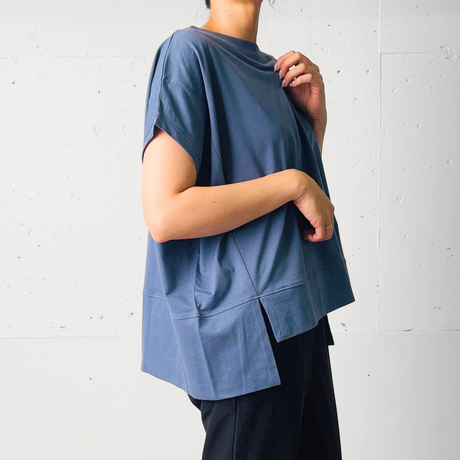 ひんやり冷感コクーンオーバーサイズＴシャツ