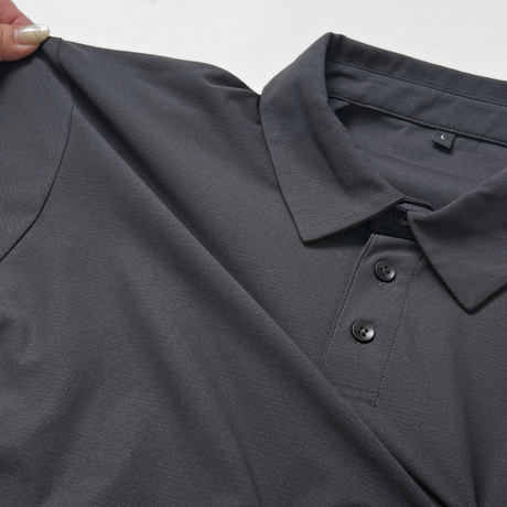 NOBIRUNOストレッチポロシャツ（メッシュ）