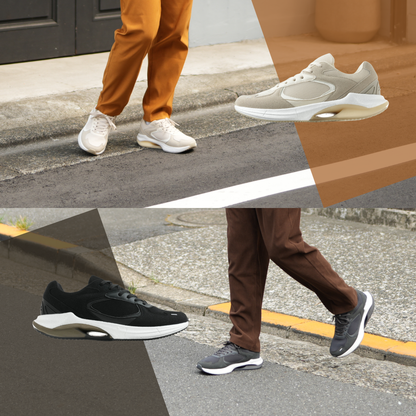 ラクに動ける、クッションスニーカー